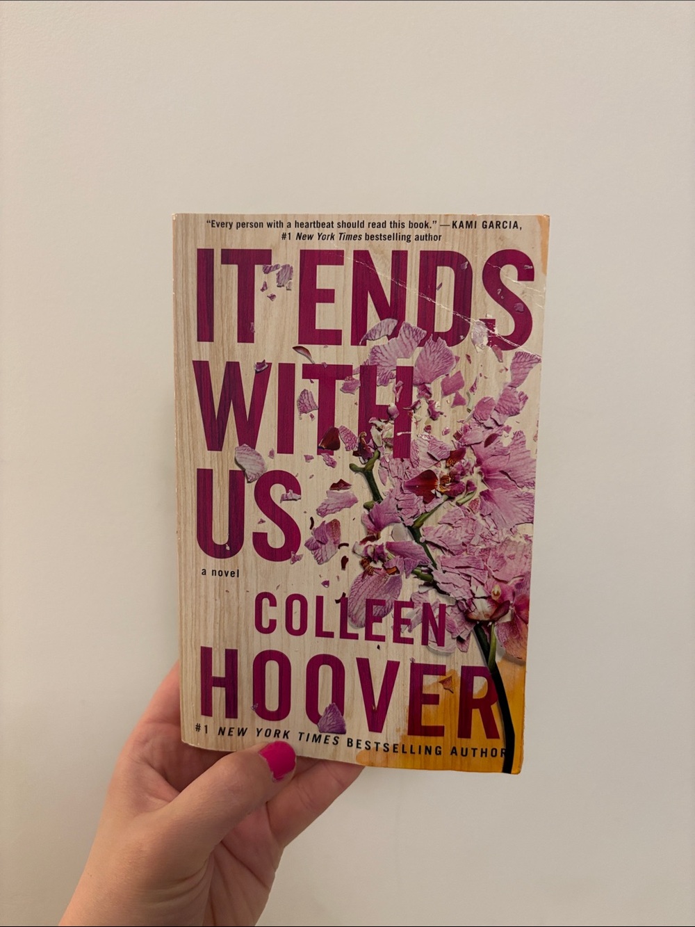 It Ends With Us by - Pink Cover Paperback
